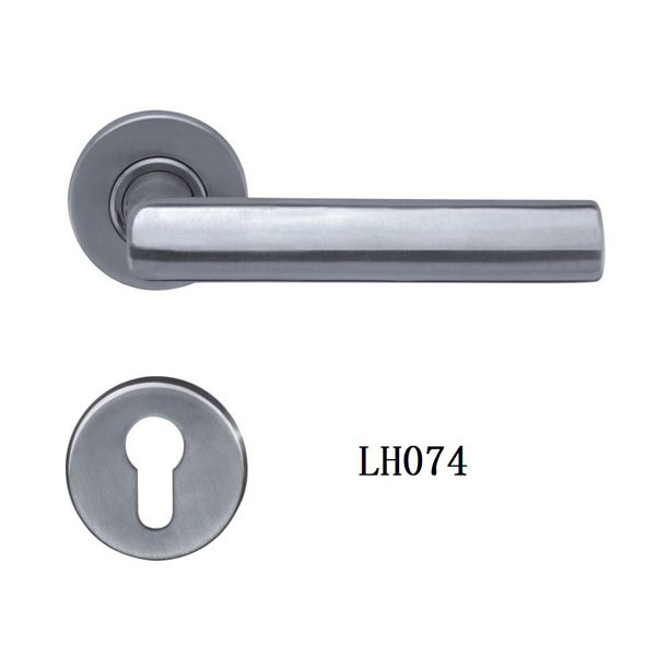 Satin Nickel Solid SS Door Handle