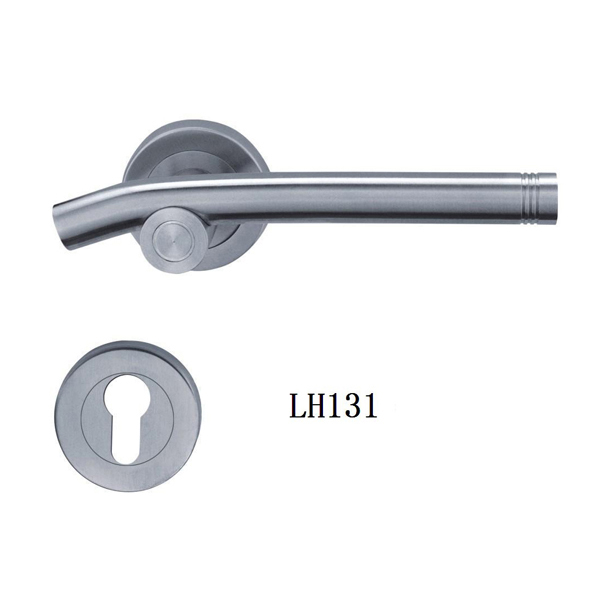 Solid Stainless Steel Door Lock Lever Handle