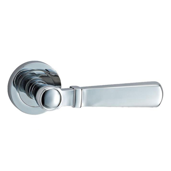 European design brass security door handle