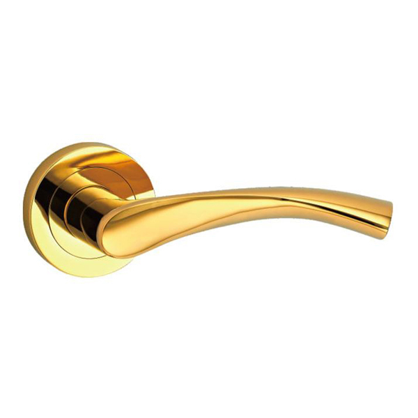 Simple Design decorative door handle brass handle for swing door