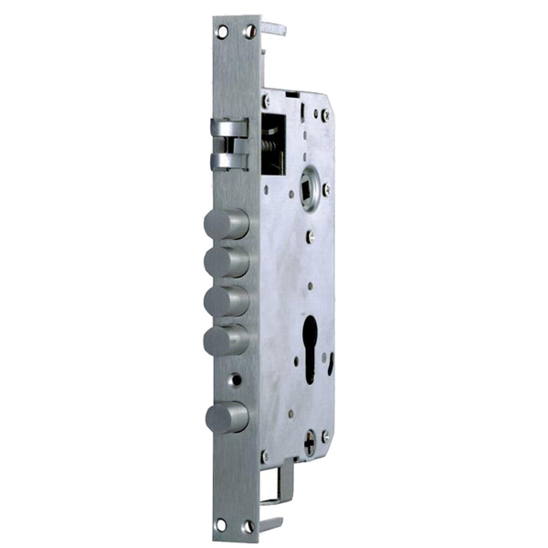 Mortise lock body lock engine lock mechanism