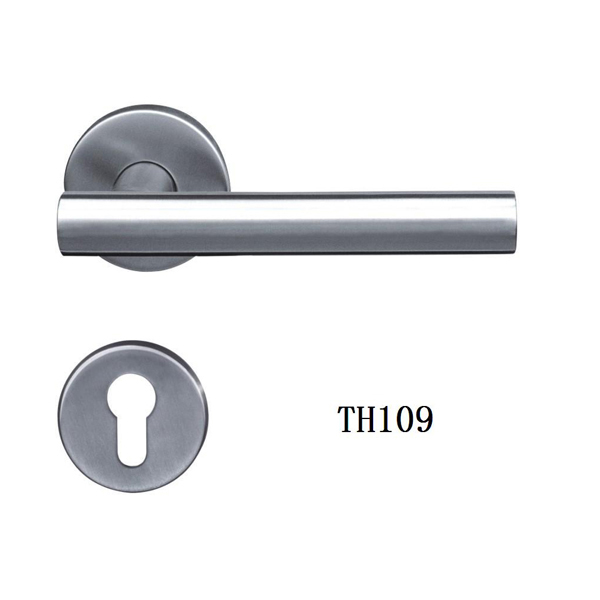 British Standard Stainless Steel Rosette Door Handle