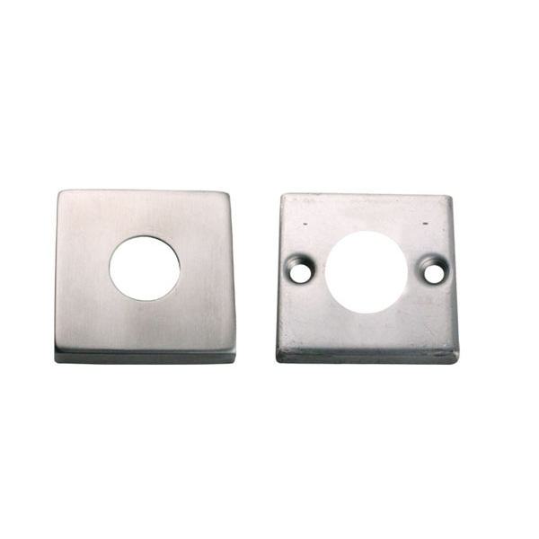 Stainless Steel Square Euro Profile Escutcheons