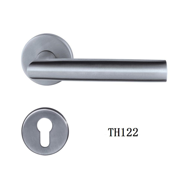 Stainless Steel Tube Lever Door Handle