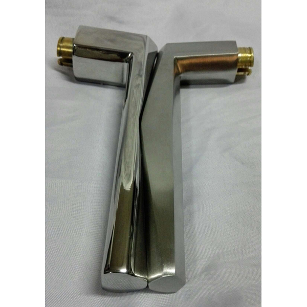 Mirror Stainless Steel Solid Lever Door Handle