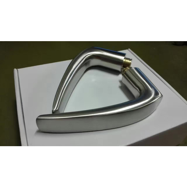 Satin Stainless Steel Solid Lever Door Handle