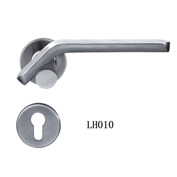 Stainless Steel Casting Door Handles On Rose