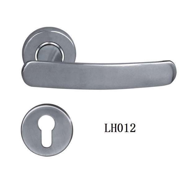 Stainless Steel Casting Door Handles On Rose