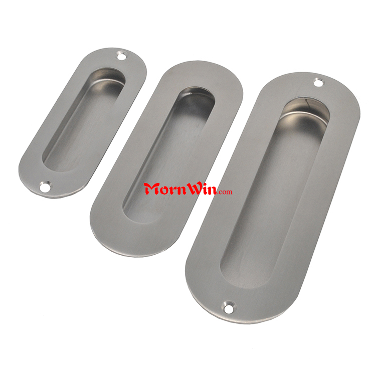 Jiangmen Recessed furniture hardware cabinet concealed flush pull handle,shower metal hidden pulls