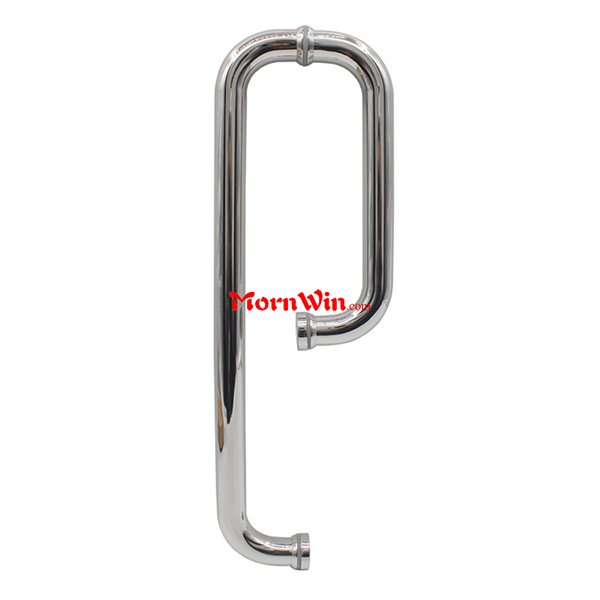 D type Stainless Steel glass door pull handle