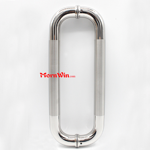 Classical Design Stainless Steel D Type Glass Door Pull Handle