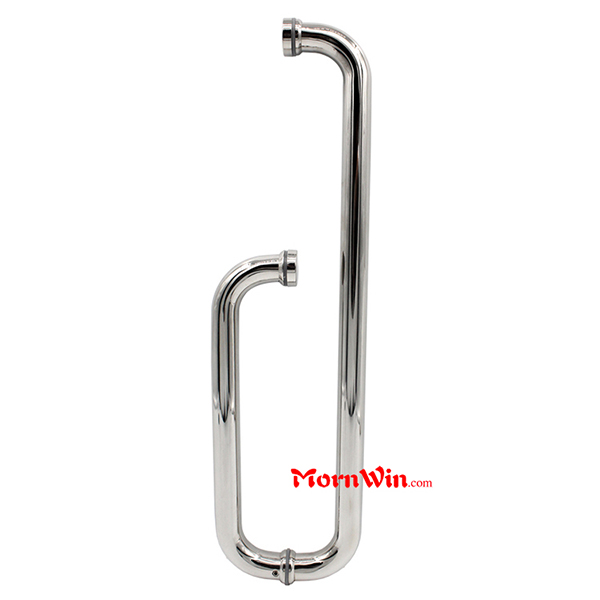 Stainless Steel Lever Door Handle ,Glass Door Pull Handle