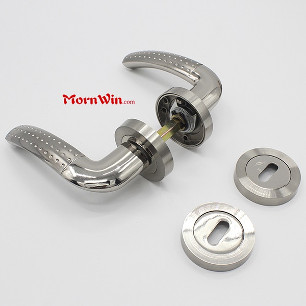 Modern European Style Wholesale Quality Metal or Wooden Door Zinc Alloy Decorative rosette handle