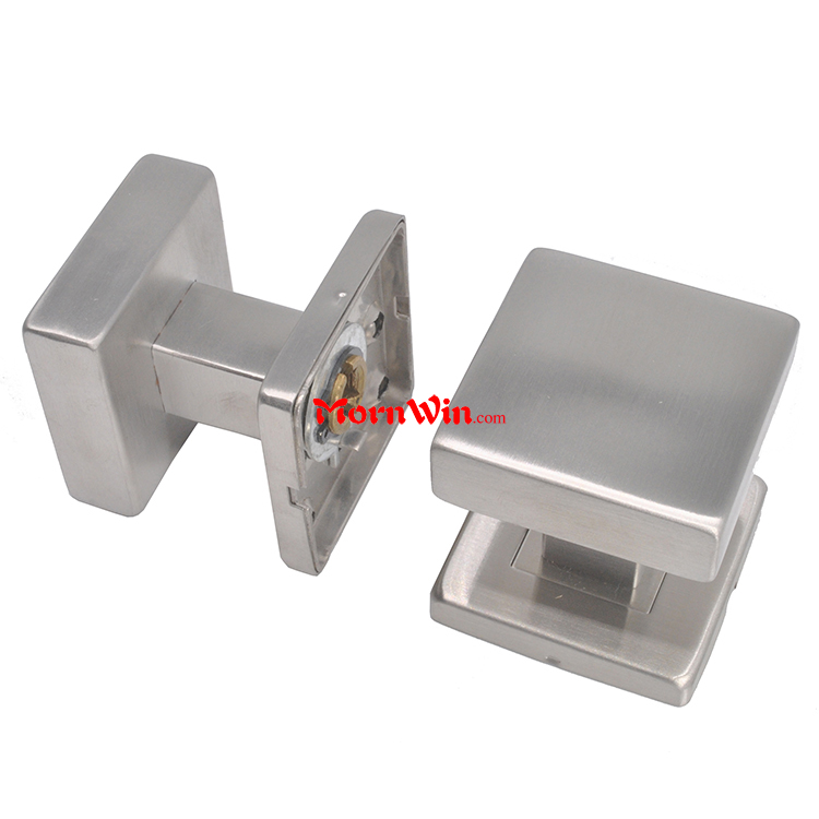 American Australia European style interior square 304 stainless steel sliding toilet door knob