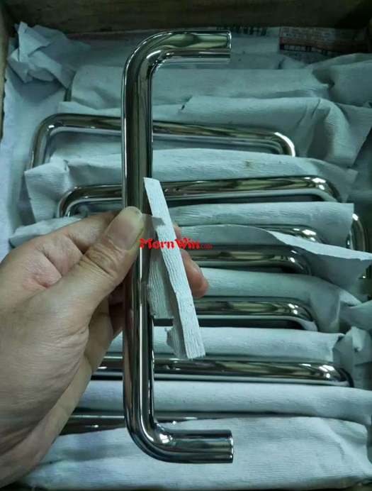 Mirror polished Stainless steel door handle, Shower door accessories