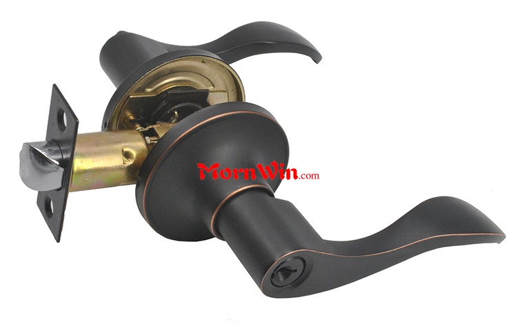 Top quality zinc alloy heavy duty high security entrance tubular door lever handle door lock