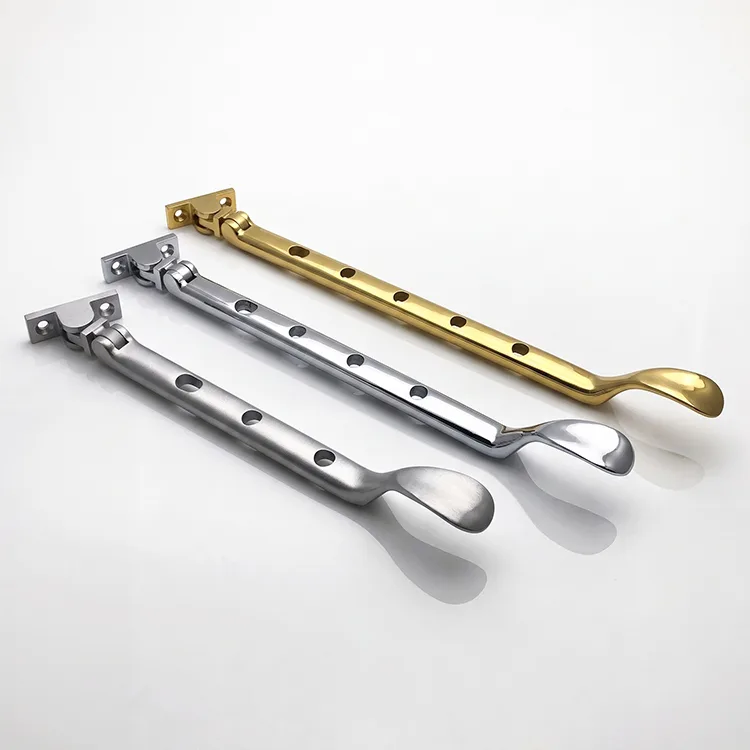 Solid Brass Heavy Duty Window Latch Lock Casement Stay