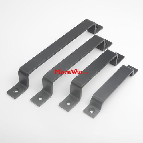 10 Inch Black Barn Door Handle Solid Steel Handle Pull