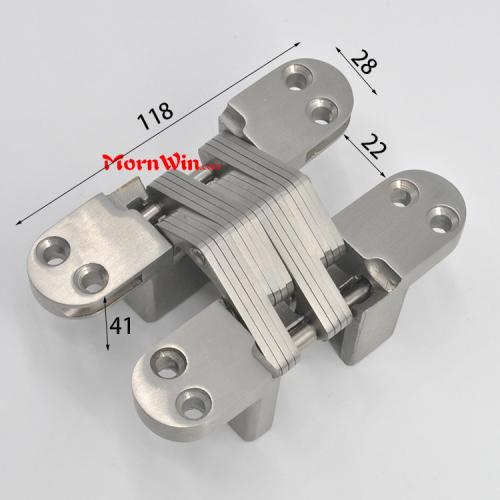 118 28mm Stainless Steel 304 SOSS Concealed Door Hinge