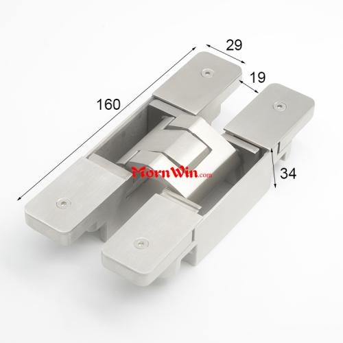120KG 3D Adjustable Invisible Hidden Concealed Door Hinge