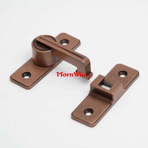 180 Degrees Zinc Alloy Sliding Door Lock