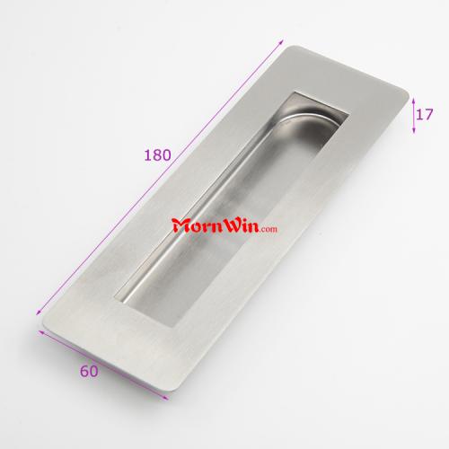 180mm Concealed Flush Pull Recessed Cabinet Handle