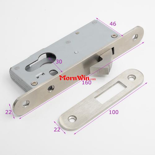 30mm Stainless Steel 304 Mortice Hook Lock