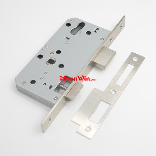 5572 Fire Rated Euro Stainless Steel Heavy Duty Lock