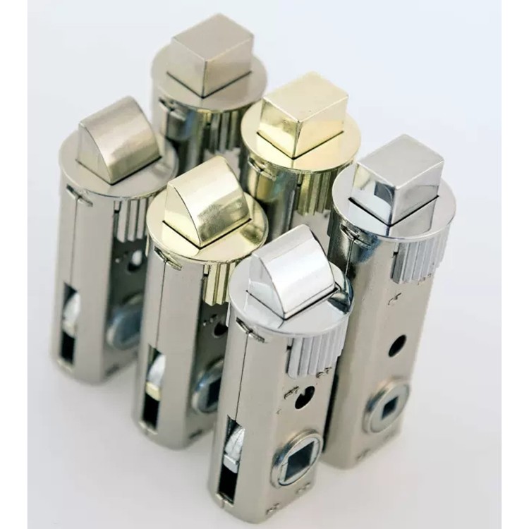 60mm Brass Round Tubular Door Lock Latch