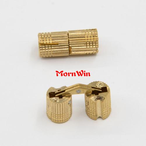 8mm Concealed Brass Barrel Hinge