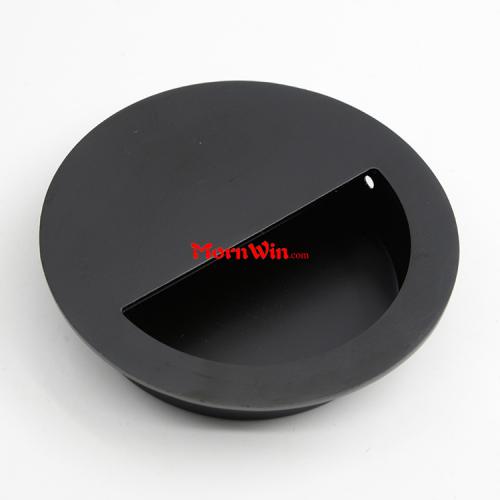 90mm Black Stainless Steel Conceal Invisible Pull Handle