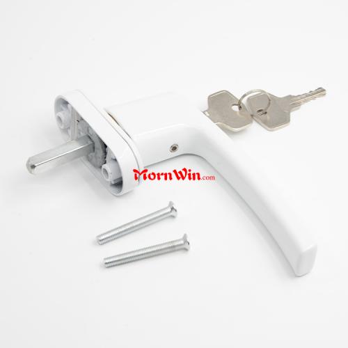Aluminum Alloy Casement Windows Handle Lock With Keys