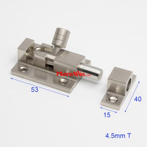 Aluminum Bathroom Latch Door Lock Bolt 
