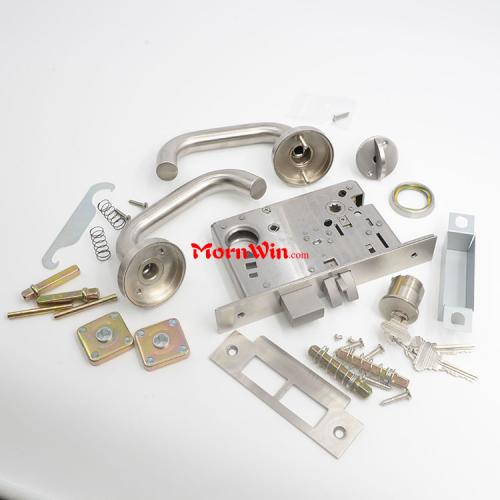 American Grade 1 Office Function F04 Fire Rated Mortise Lock