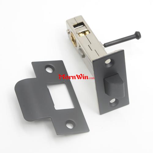 Brass Black 60mm 70mm Privacy Tubular Door Lock Latch
