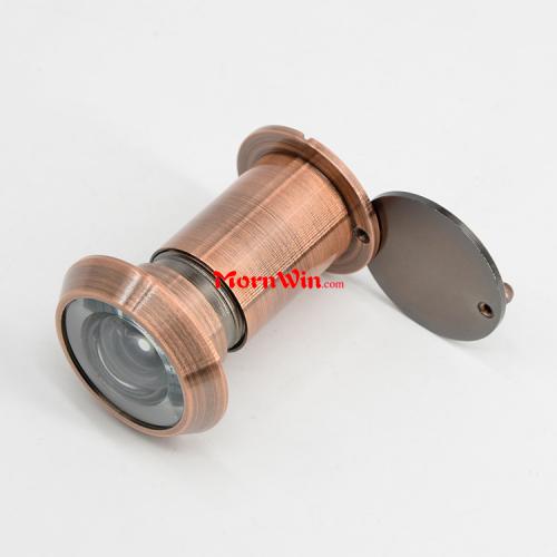 Brass Door Eye Viewer Peephole with Glass Lens