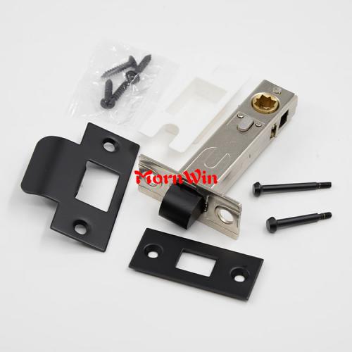Brass Privacy Door Lock Latch 70mm Matte Black