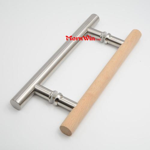 Commercial Beech Wood Sauna Wooden Door Pull Handle