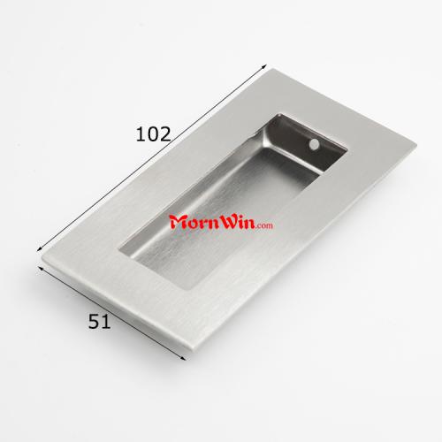 Factory Direct Good Price Wardrobe Flush Pull Handles