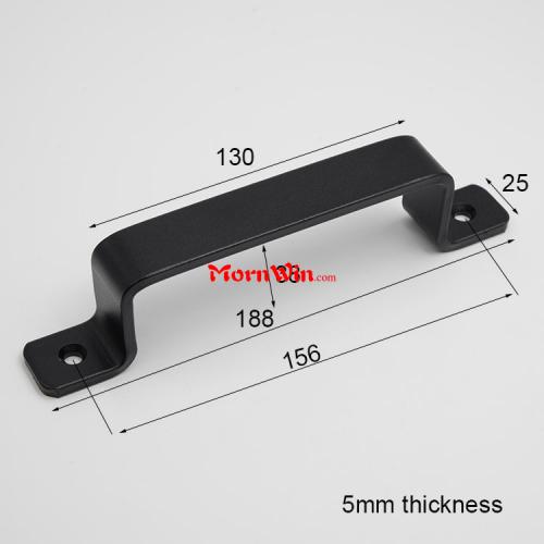 Factory Wholesale Black Barn Door Pull Handle