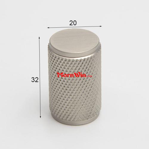 Furniture Cabinet Brass Knurled Handles and Knobs