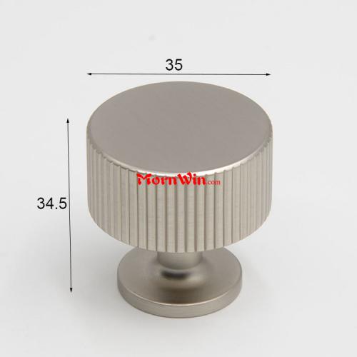 Furniture Modern Solid Brass Knob Pull