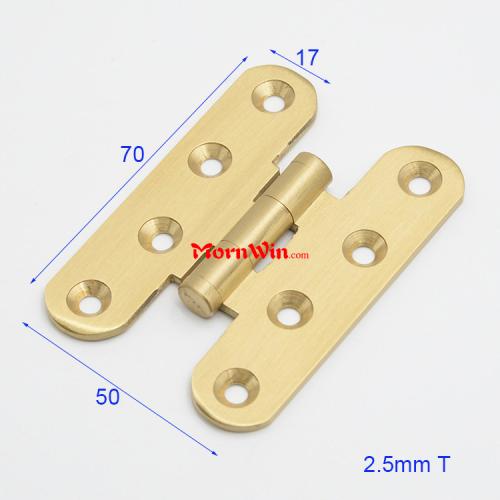 H Style Solid Brass Hinges for Doors