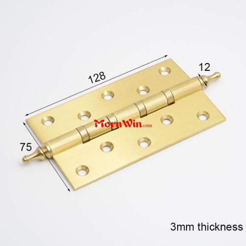 Luxury Solid Brass Door Hinge with Tower Tip