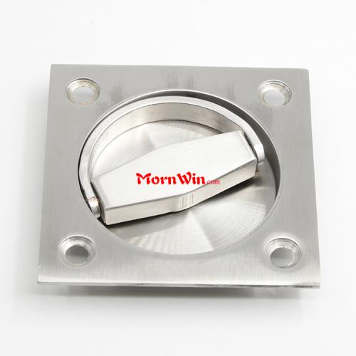 Marine 316 Stainless Steel Handle Square Flush Pull
