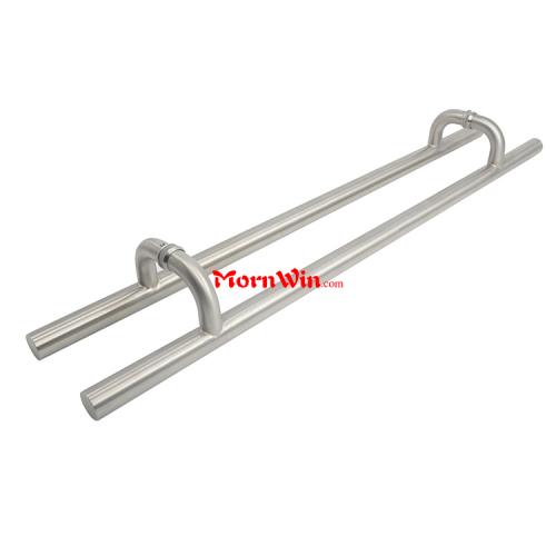 Modern Hotel Use Offset Stainless Steel 304 Pull Door Handle