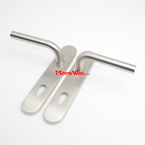 Most Popular Stainless Steel Lever Door Handle on Plate