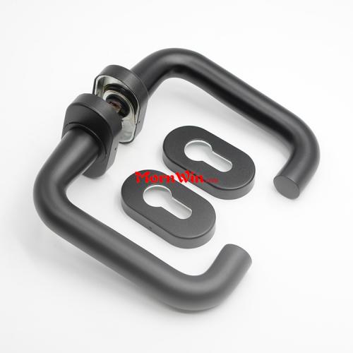 Oval Interior and Exterior Aluminum Door Handle