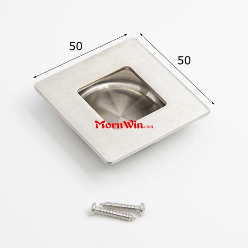 Pocket Sliding Concealed Recessed Closet Drawer Finger Pulls