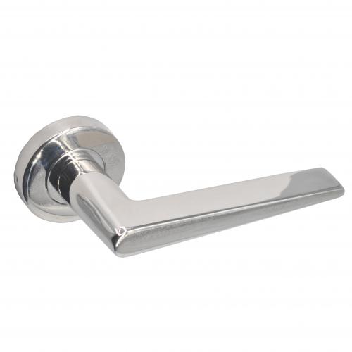 Polishing Stainless Steel Solid Lever Door Handle